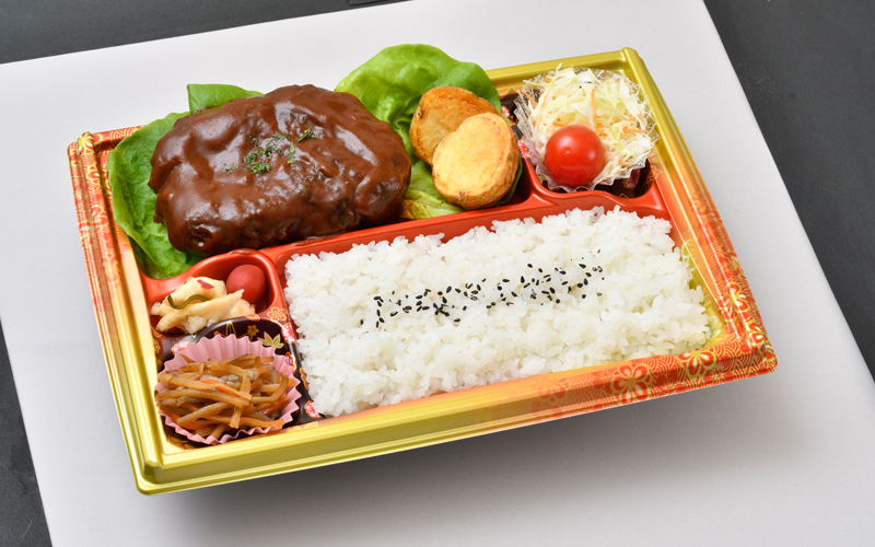 煮込みハンバーグ弁当